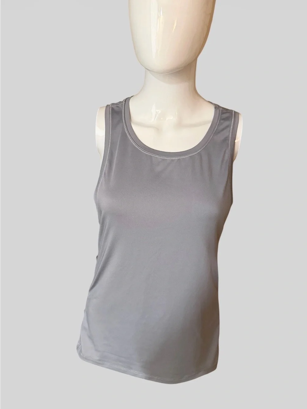 Victoria's Secret Gray Scoop Neck Tank